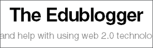 The Edublogger